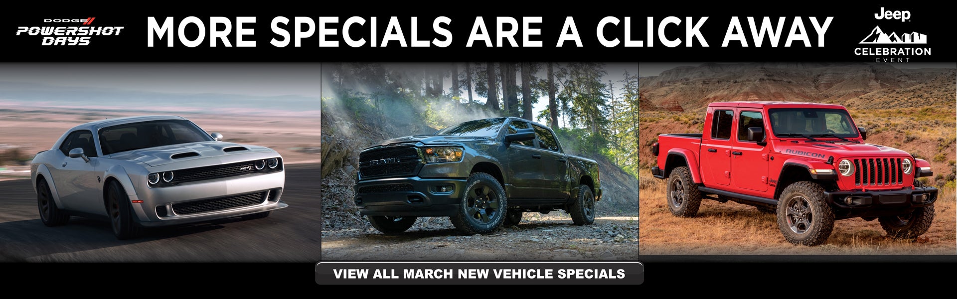 View All Current New Vehicle Specials